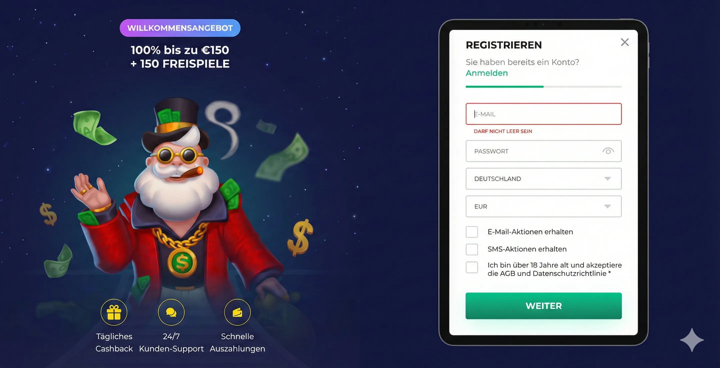 Pino casino rejestracja